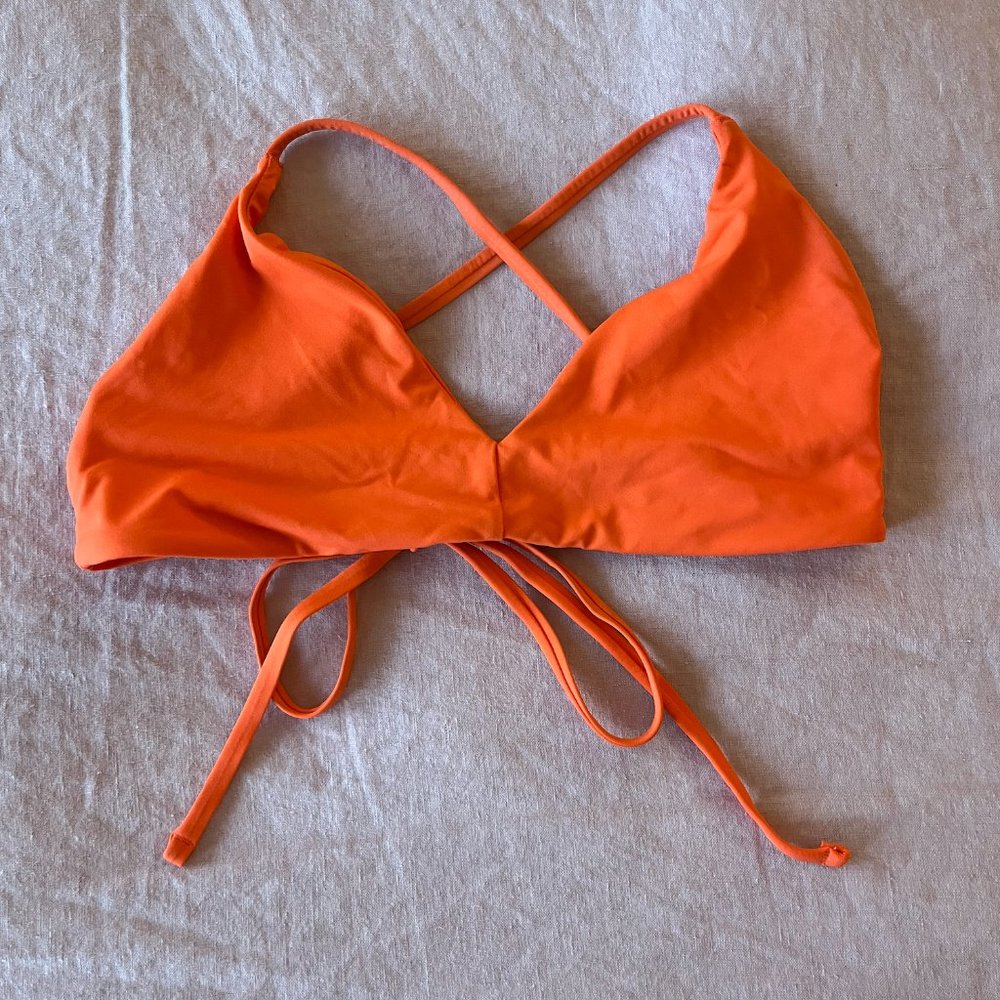 Girlfriend Collective Koi Lanai Bikini Top (S)